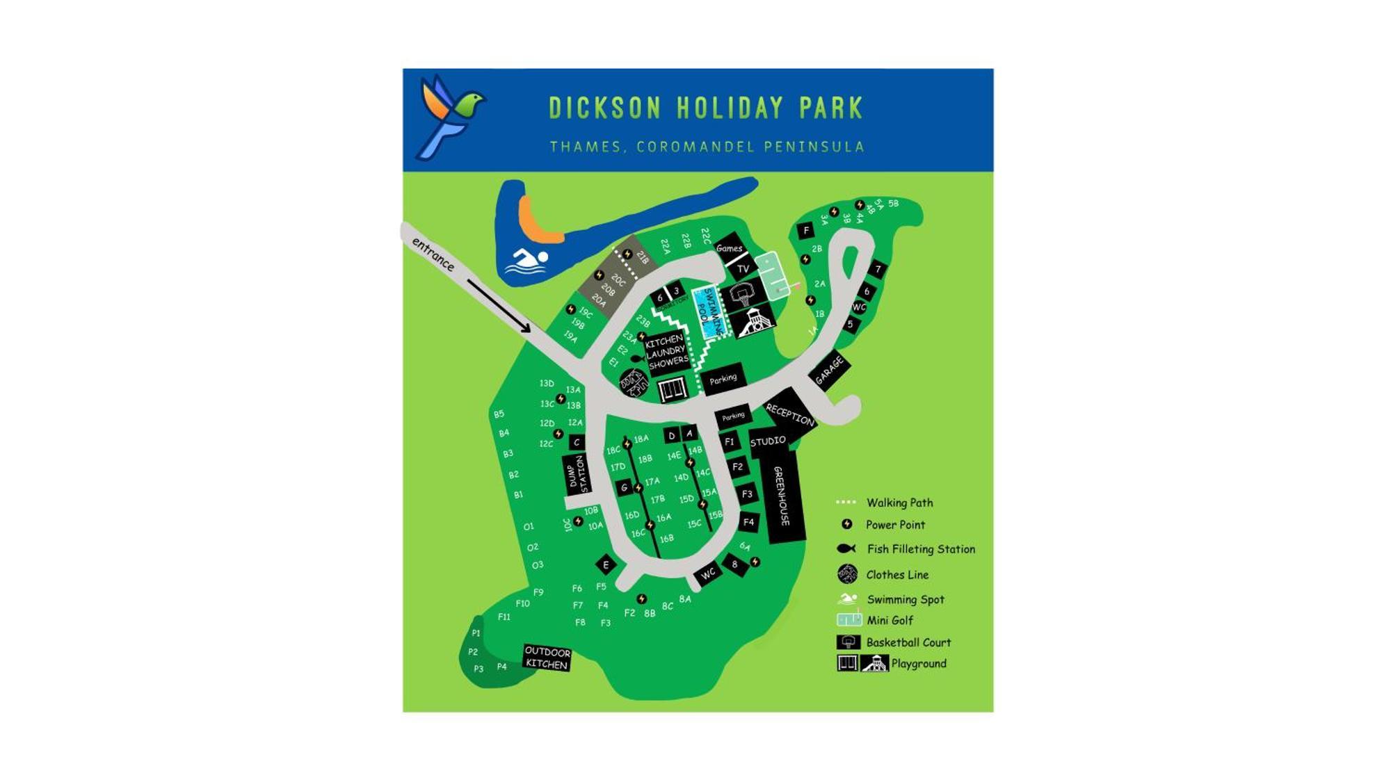Dickson Holiday Park Thames Buitenkant foto